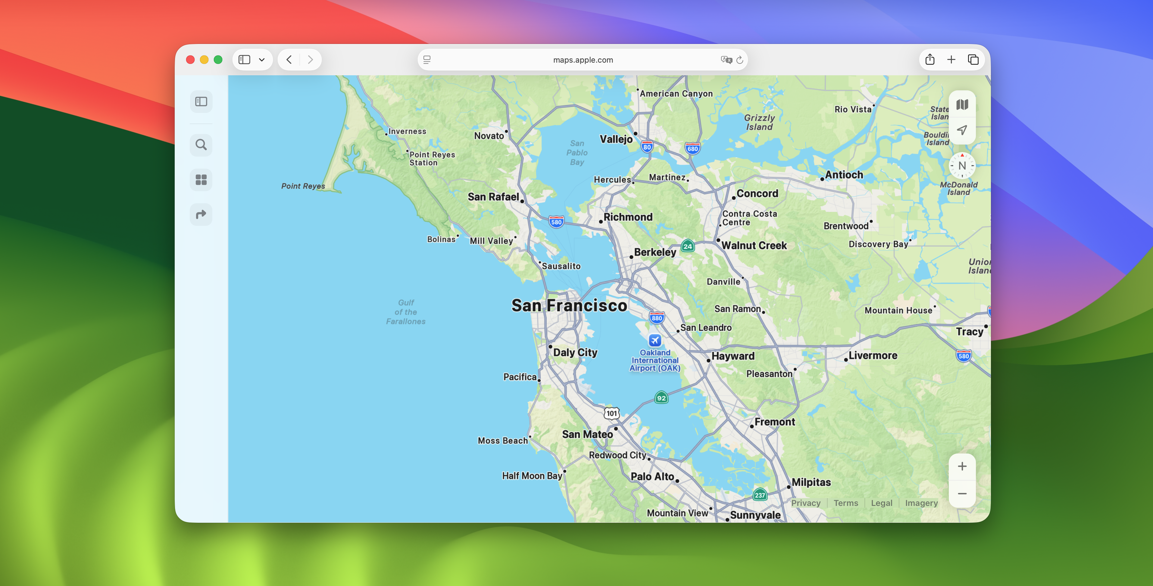 Apple Maps web app